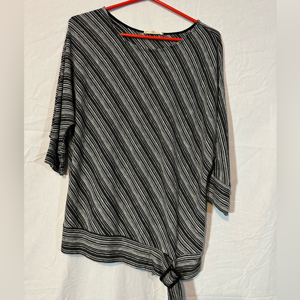 Parallel Skies Striped Top